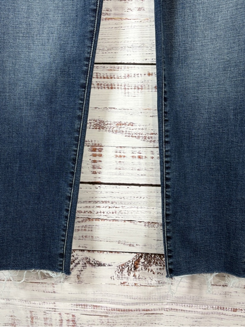 Pistola Alana Blue Crop Straight Leg Jeans - Picture 5 of 16